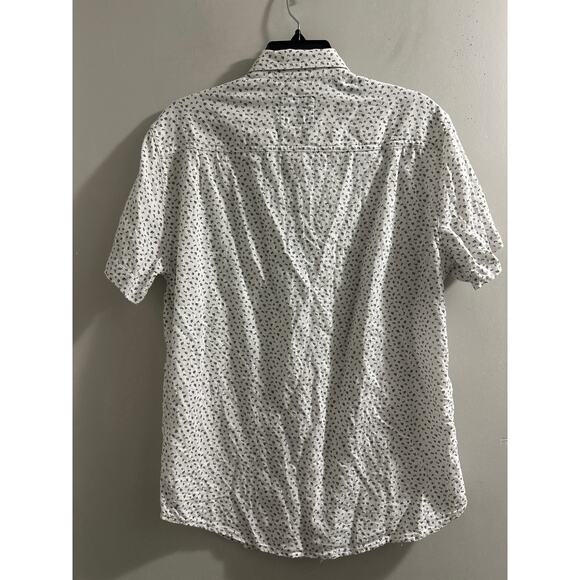 Rails Men's Fairfax Hibiscus-Print‎ Sport Shirt Size Medium 100% cotton - Picture 6 of 7